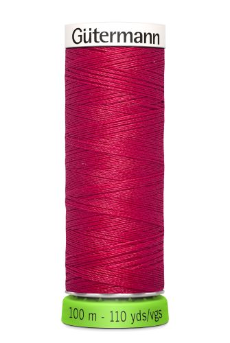 Gutermann Sew All Thread - Dark Pink Recycled Polyester rPET Colour 909