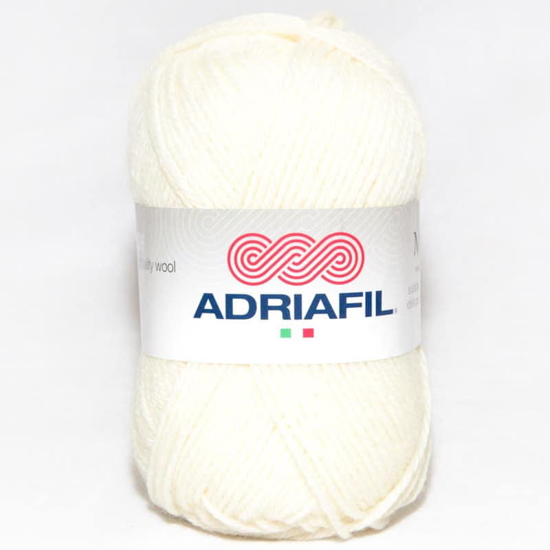 Yarn - Adriafil Mirage DK in Off White  Colour 11