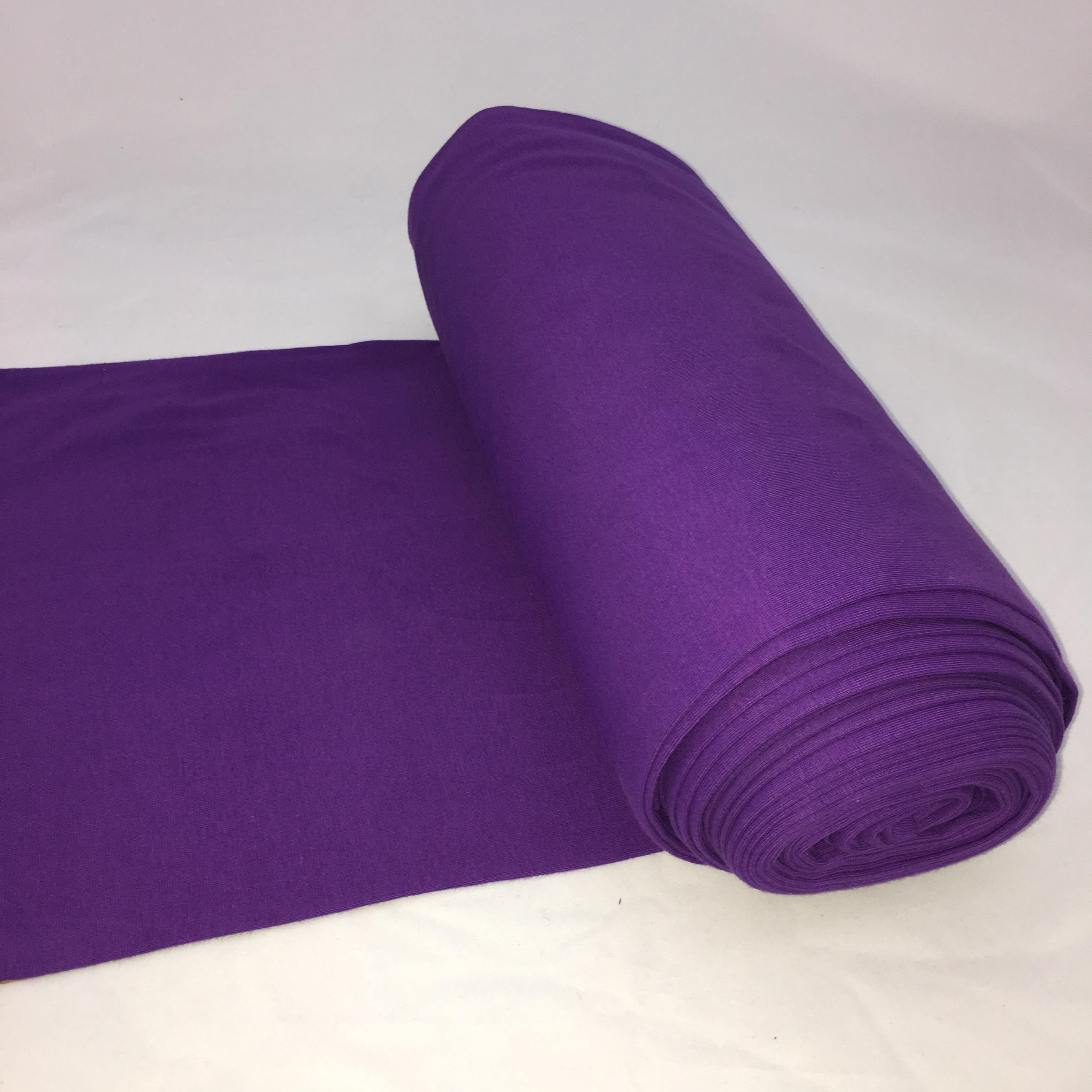 Cotton Jersey Fabric Tube in Purple