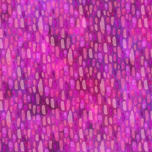 Quilting Fabric - Brushed Dash on Purple From  Urban Jungle By Jason Yenter For In The Beginning Fabrics