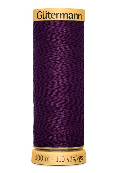Gutermann Sew All Thread - Purple 100% Cotton Colour 3832