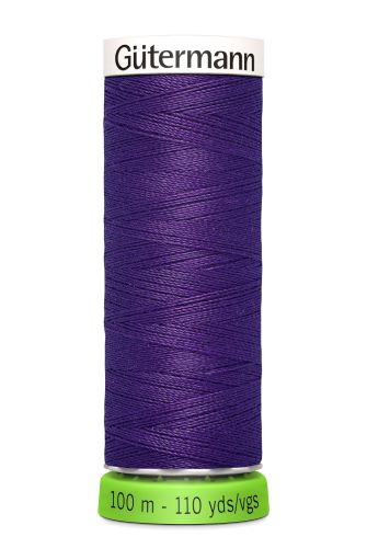 Gutermann Sew All Thread - Purple Recycled Polyester rPET Colour 373