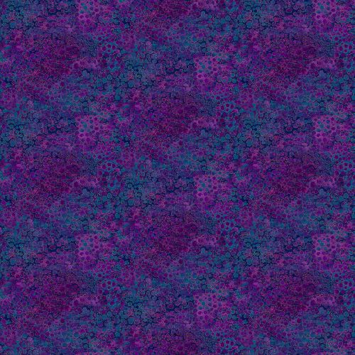 Quilt Backing Fabric 108" Wide - Purple & Blue Artisan Shimmer from River Rock by Northcott B22991-85 