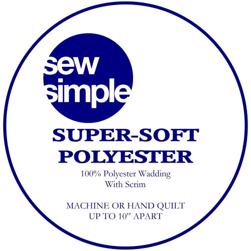 90" Wide Wadding - Super Soft Polyester by Sew Simple