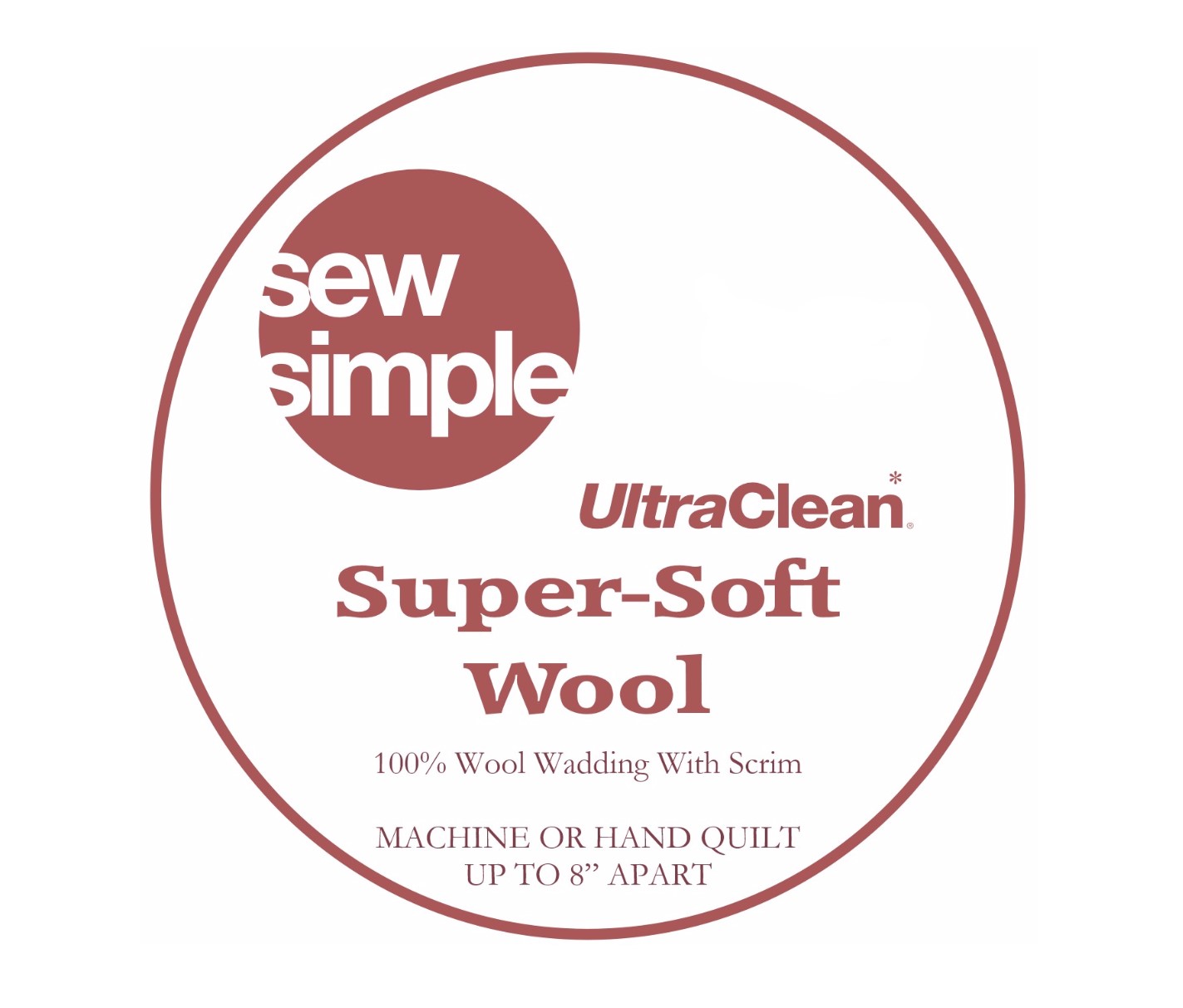 90" Wide Wadding - Super Soft Wool by Sew Simple