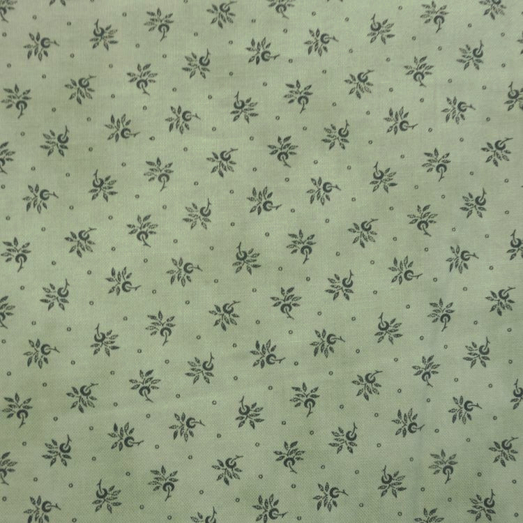REMNANT - 0.45m - Quilting Fabric - Small Flower Dots from Memoirs By Moda