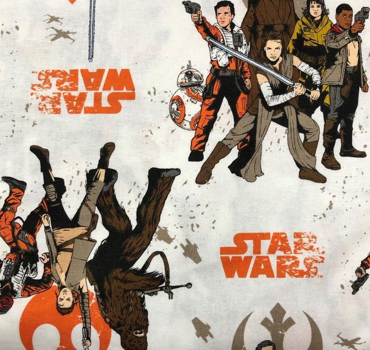Quilting Fabric - Star Wars Resistance Character Pose by The Craft Cotton Company 7360309VS