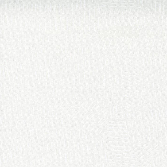 REMNANT - 0.34m - Quilting Fabric - White Dashes on White from Words to Live By by Gingiber for Moda 48323 24