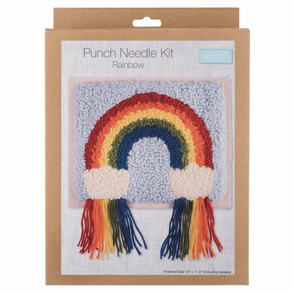Gift Idea - Punch Needle Kit - Rainbow