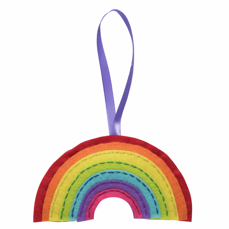 Gift Idea - Make Your Own Rainbow Decoration Kit by Trimits