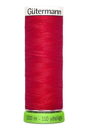 Gutermann Sew All Thread - Red Recycled Polyester rPET Colour 156
