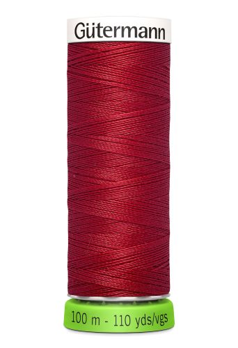 Gutermann Sew All Thread - Red Recycled Polyester rPET Colour 46