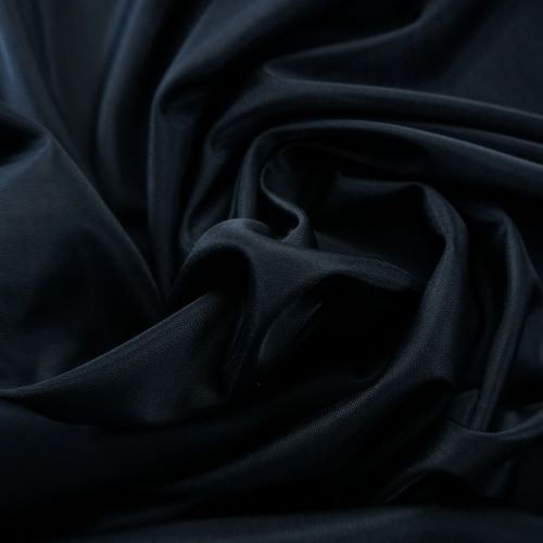 REMNANT - 0.65m - Stretch Lining Fabric - Black