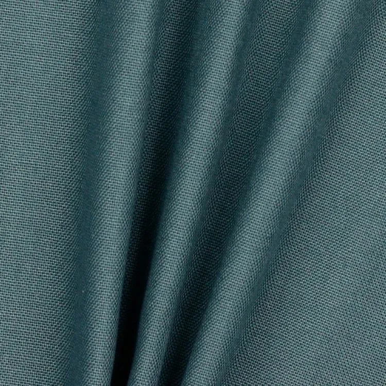 REMNANT - 0.50m - Cotton Canvas Fabric in Grey Blue