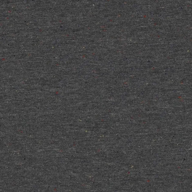 REMNANT - 1m - Cosy Colours Brushed Sweatshirt Fabric in Dark Grey slight damage