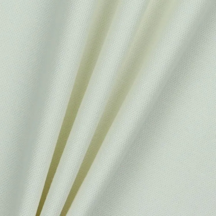 REMNANT - 0.72m - Cotton Canvas Fabric in Ecru
