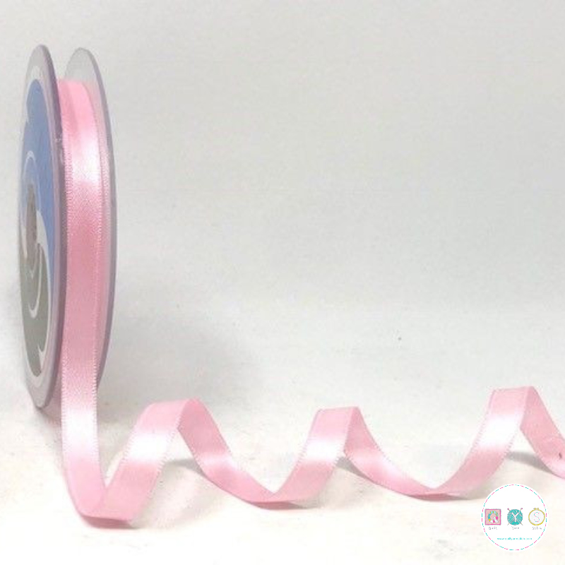 8mm Satin Ribbon in Pink