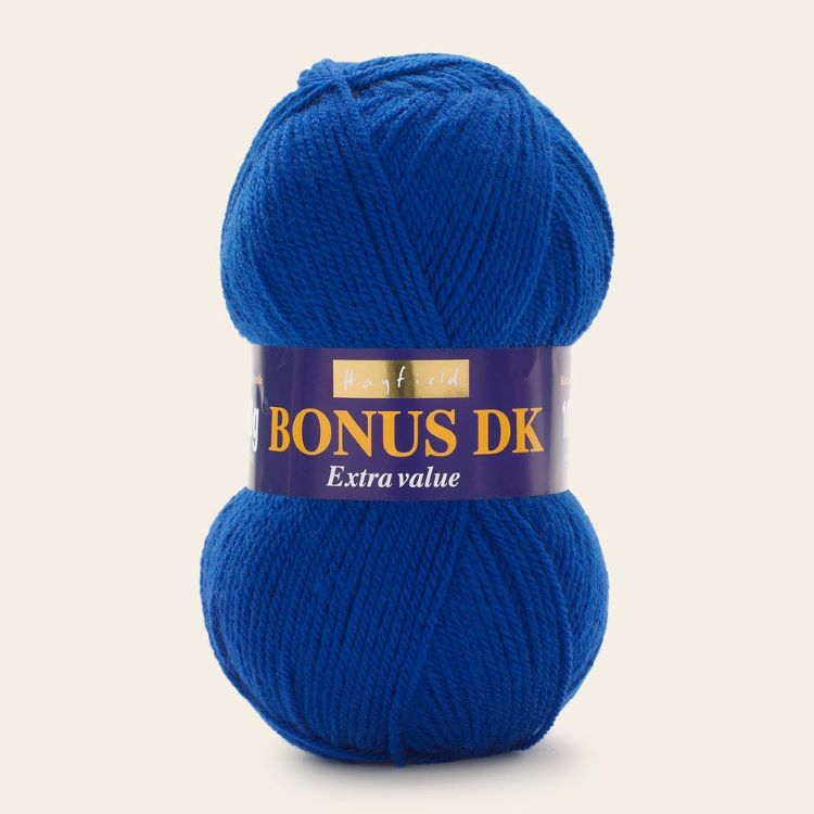 Yarn - Hayfield Bonus DK in Royal Blue 979