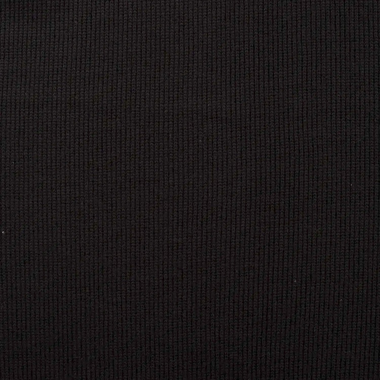 Cable Knit Fabric in Black