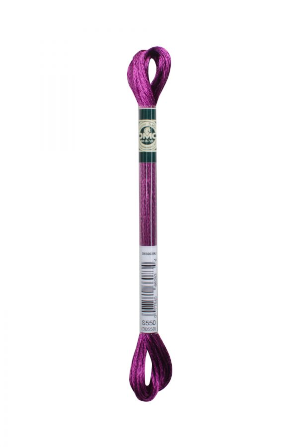 DMC Satin Embroidery Thread - Purple Colour S550