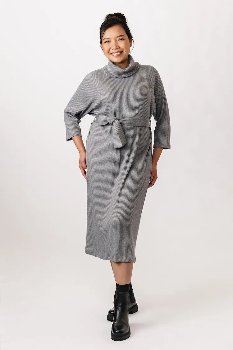 Named Patterns - Salla Sweater Dress Sewing Pattern