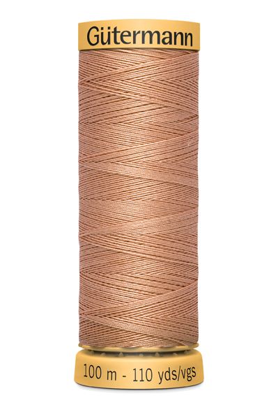 Gutermann Sew All Thread - Salmon Pink 100% Cotton Colour 2336