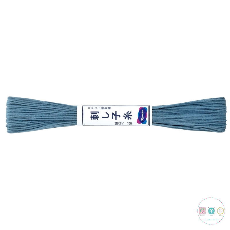 Olympus Sashiko Thread -  Airforce Blue ST-9 - Blue Embroidery Thread