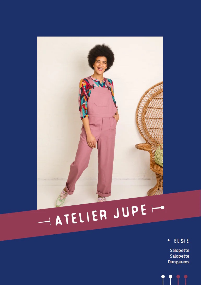 Atelier Jupe - Elsie Dungarees Sewing Pattern Sizes 6 to 24