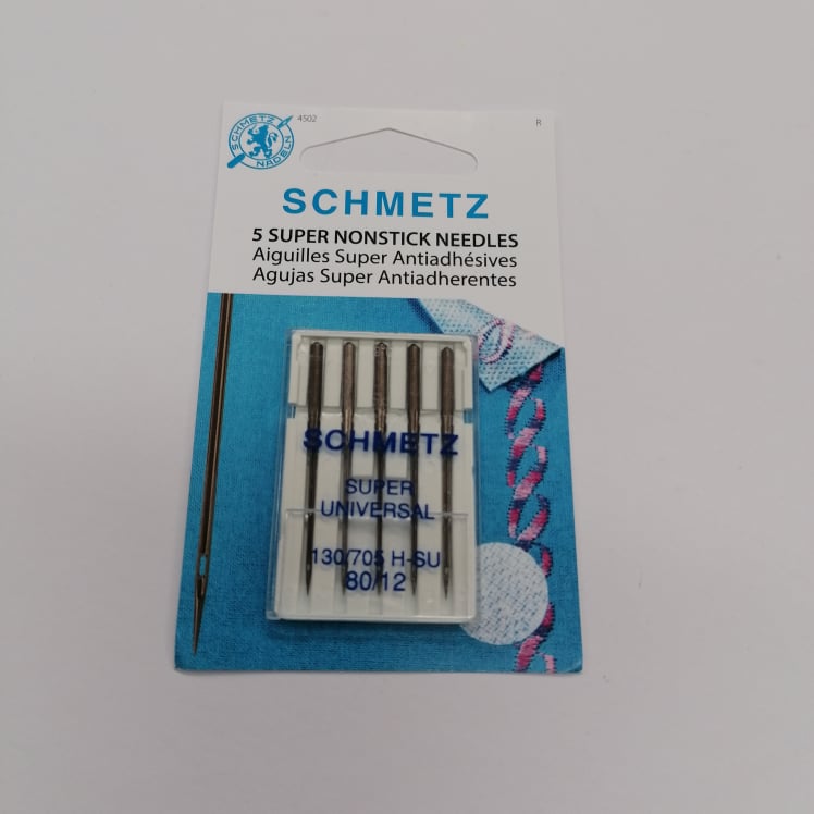Schmetz Super Non Stick Needles size 80/12