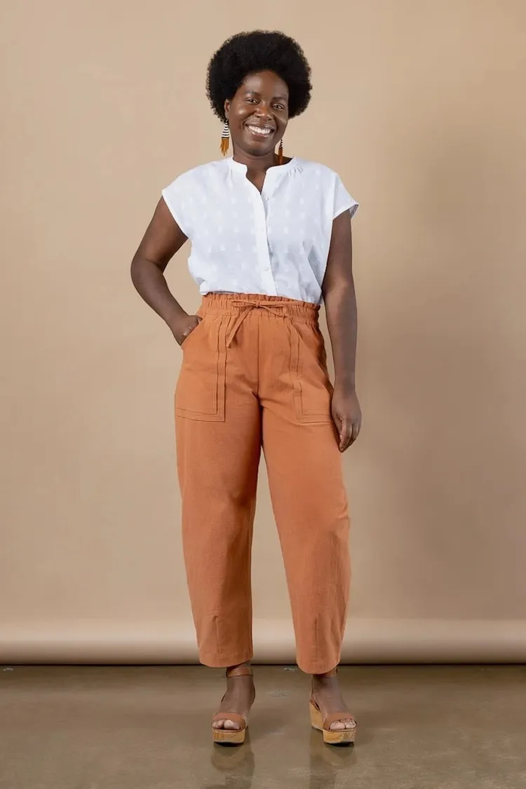 Closet Core - Sepia Pants and Shorts Sewing Pattern