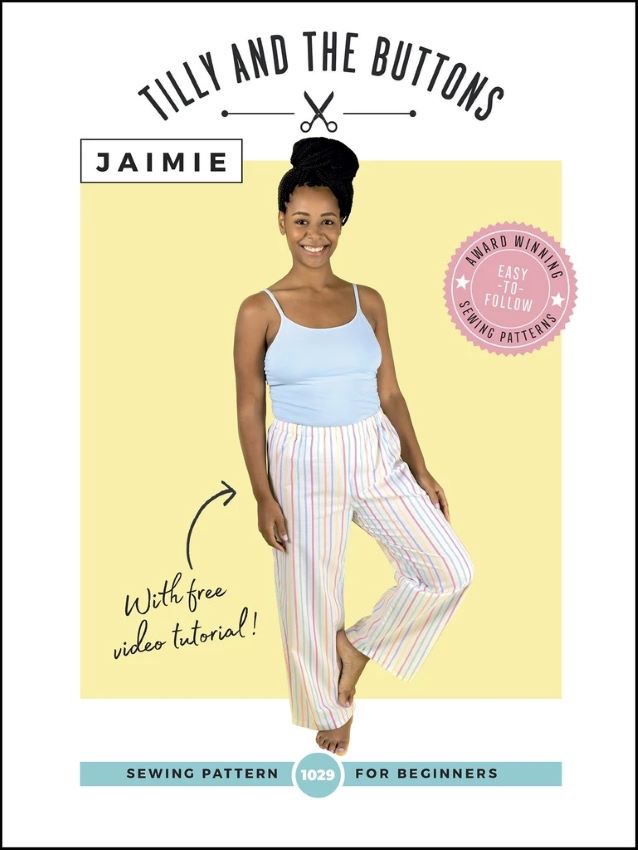Tilly and the Buttons - Jaimie Pyjama Bottom Sewing Pattern 