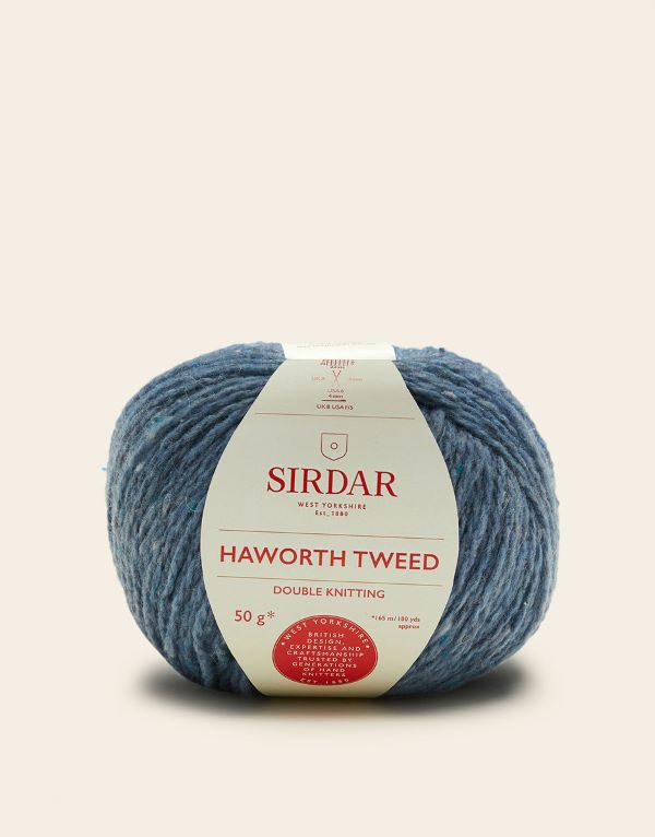 Yarn - Sirdar Haworth Tweed DK in Calder Sky Blue 904