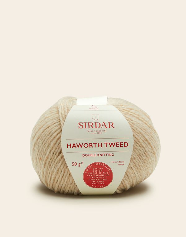 Yarn - Sirdar Haworth Tweed DK in Cotton Grass Cream 911