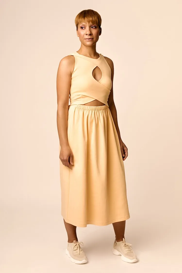 Named Patterns - Sisko Interlace Dress And Top Sewing Pattern