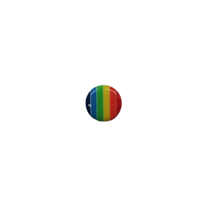 Buttons - 15mm Plastic Rainbow