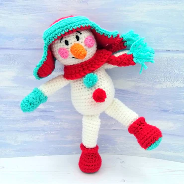 Crochet Pattern - Chilli The Snowman Booklet by Wee Woolly Wonderfuls