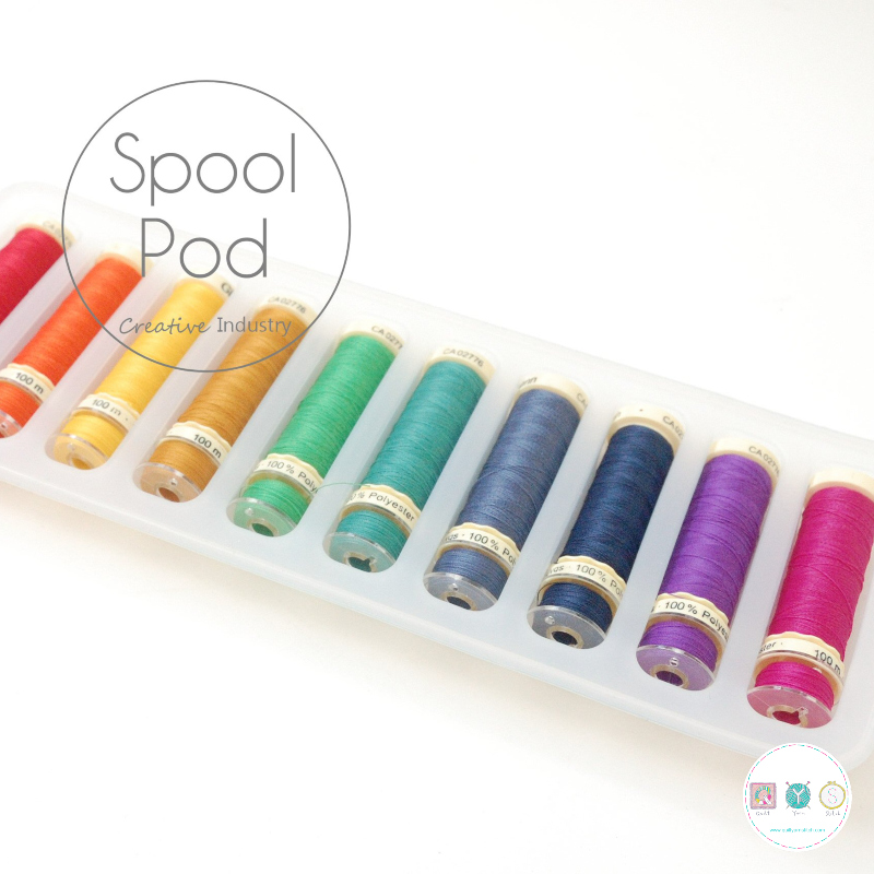 Gift Idea - Spool Pod - Thread & Bobbin Tidy - by Pattern Trace - Sewing Gifts