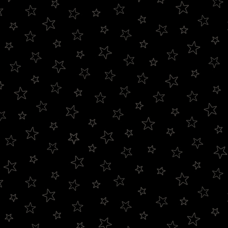 Quilting Fabric - Stars Black Tone on Tone from Quilting Illusions by Quilting Treasures