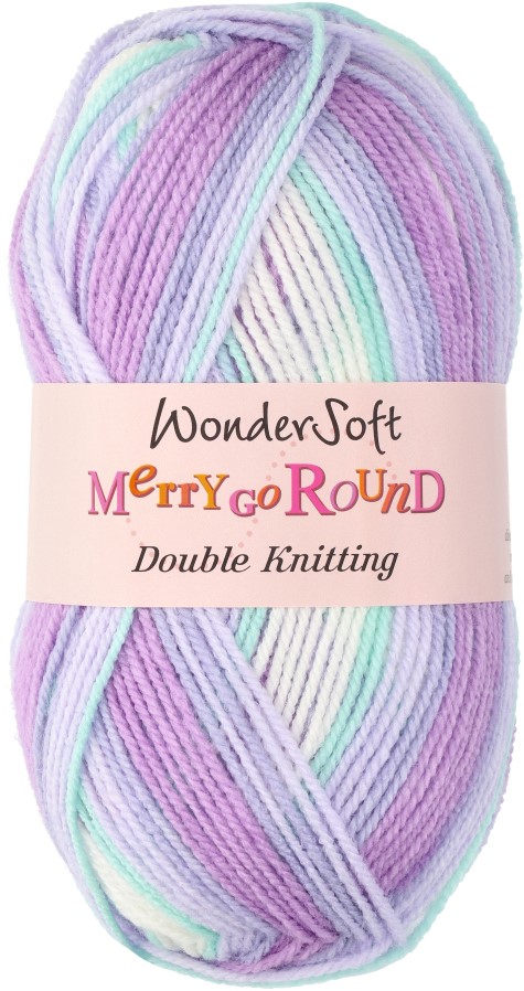 Yarn - Stylecraft Wondersoft Merry Go Round DK in Blackcurrant Bonbon 3937