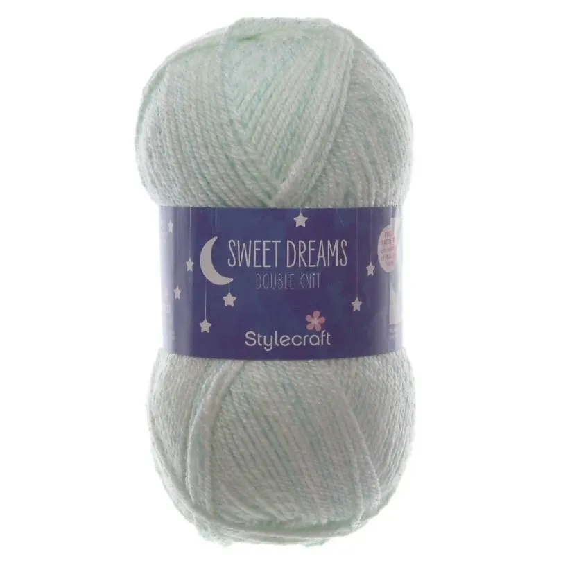 Yarn - Stylecraft Sweet Dreams DK in Mint Candy 7025