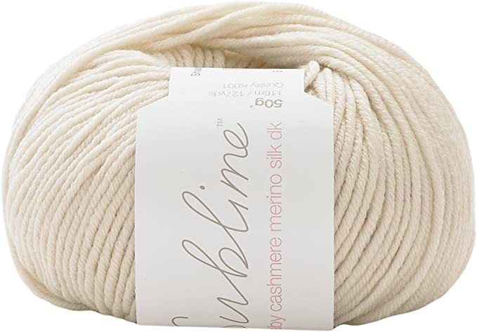  Yarn - Sublime Baby Cashmere Merino Silk DK in Little Linen 0344