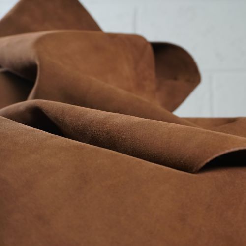 Suede - 1.6mm - Rich Brown Snuff Colour 153 