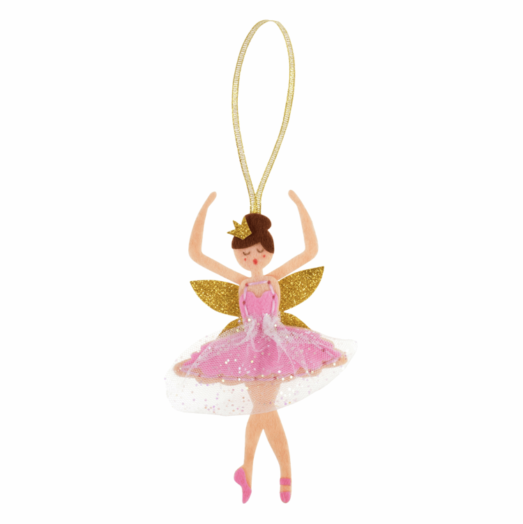 Gift Idea Make Your Own Felt Sugar Plum Fairy Decoration