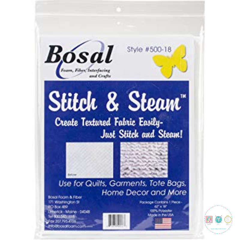 Bosal 3506-01 - Polyester Stitch and Steam for Texturing - 155x45cm 