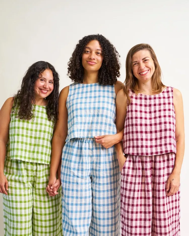 Matchy Matchy Sewing Club - The Sunny Side Tank Sewing Pattern