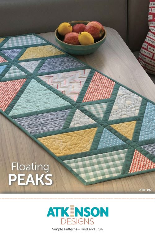 Floating Peaks Quilt Pattern