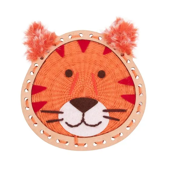 Kids Weaving Kit - Arthur the Tiger by DMC