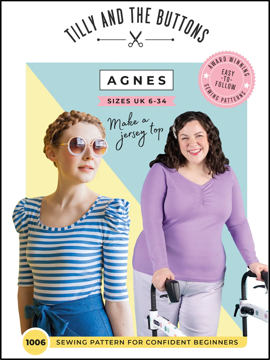 Tilly and the Buttons - Agnes Jersey Top Sewing Pattern