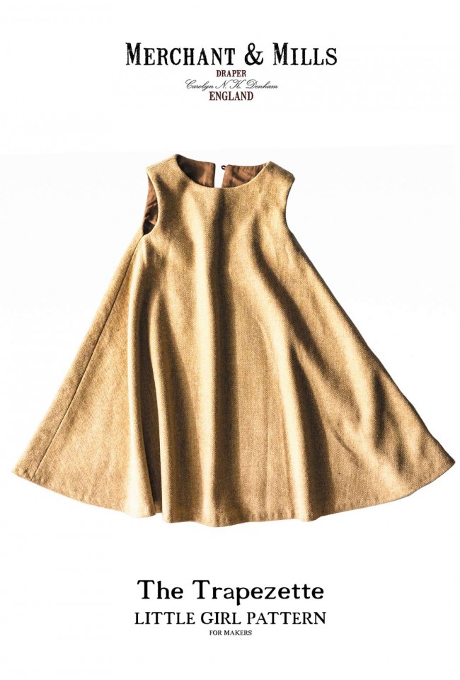 Merchant & Mills - The Trapezette - Childrens Dress Sewing Pattern ...