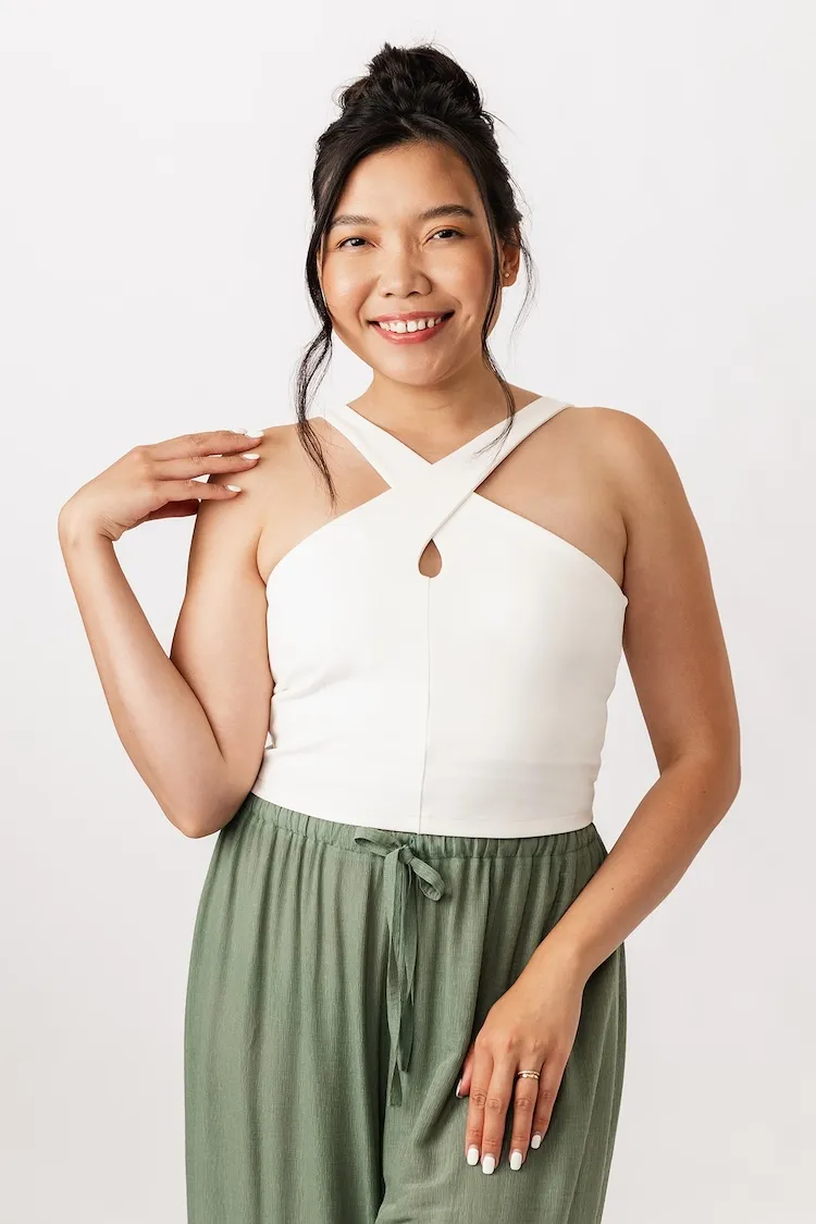 Named Patterns - Ulpu Cross Neck Tank Top Sewing Pattern